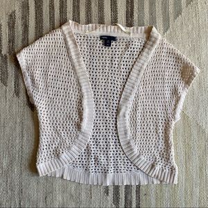 [gap] beige knit shrug